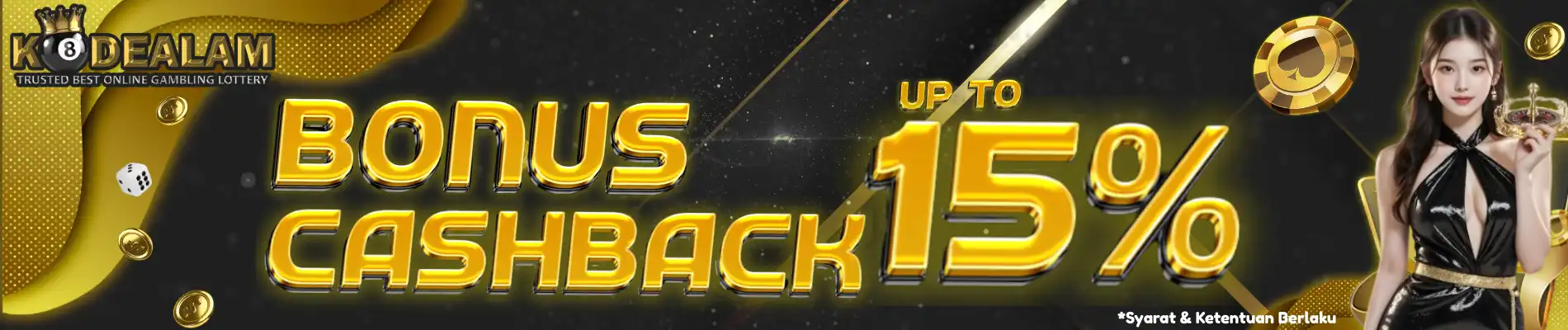 BONUS CASHBACK